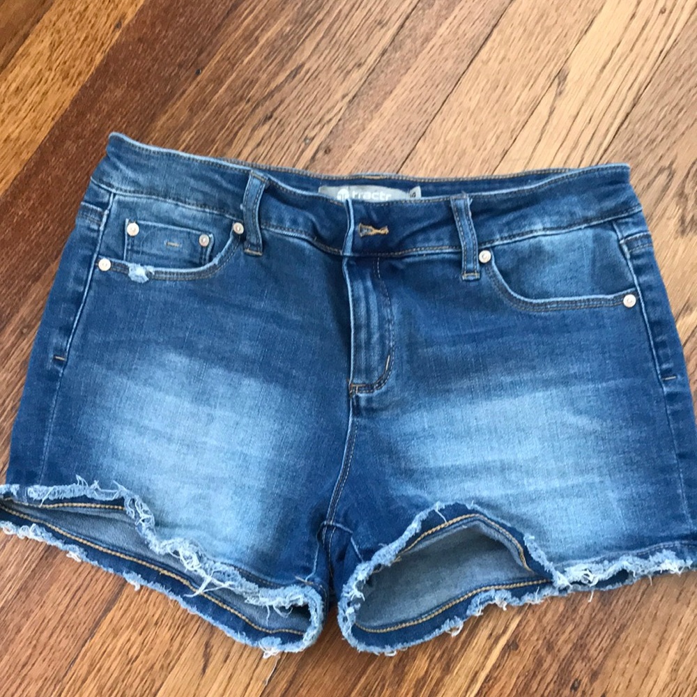 Girls jean shorts size 14
